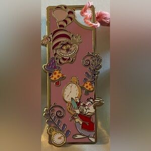 Disney Bookmark Tassel Blind Box Enamel Pin-Boxlunch Exclusive-Alice and Wonderl
